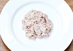 1 tablespoon of tuna mayonnaise